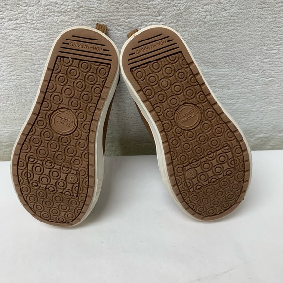 Wonder nation Toddler boys Boots size 8 Tan hook n loop - Picture 10 of 11